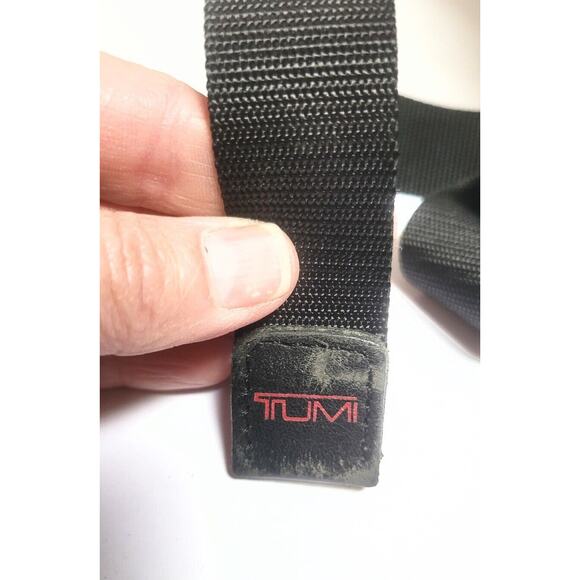 TUMI Leather Briefcase Backpack Laptop Travel Bag 16x13 Office Organizer Tote - Picture 16 of 16